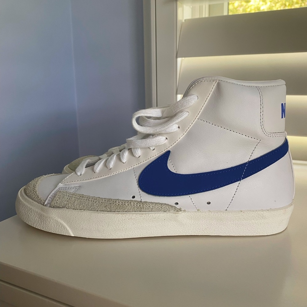 Blue Nike Blazers